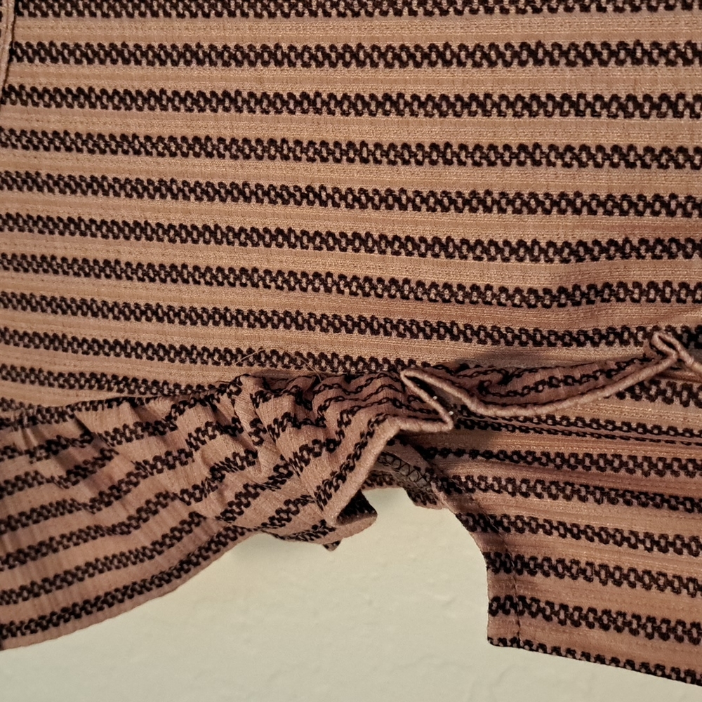 🌂New khaki striped crewneck tank - Picture 10 of 10